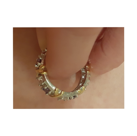 💋NEW CZ EMBELLISHED RING - Picture 10 of 11